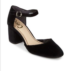 Sam Edelman Circus Joelle Velvet Block Heel 8